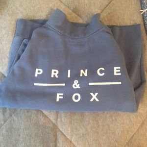 A prince and fox quarter zip